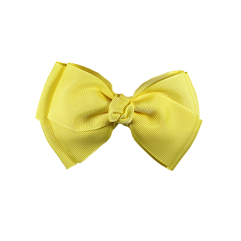 5.5 inch hair clip for baby girls grosgrain ribbon bow | Feqi ...