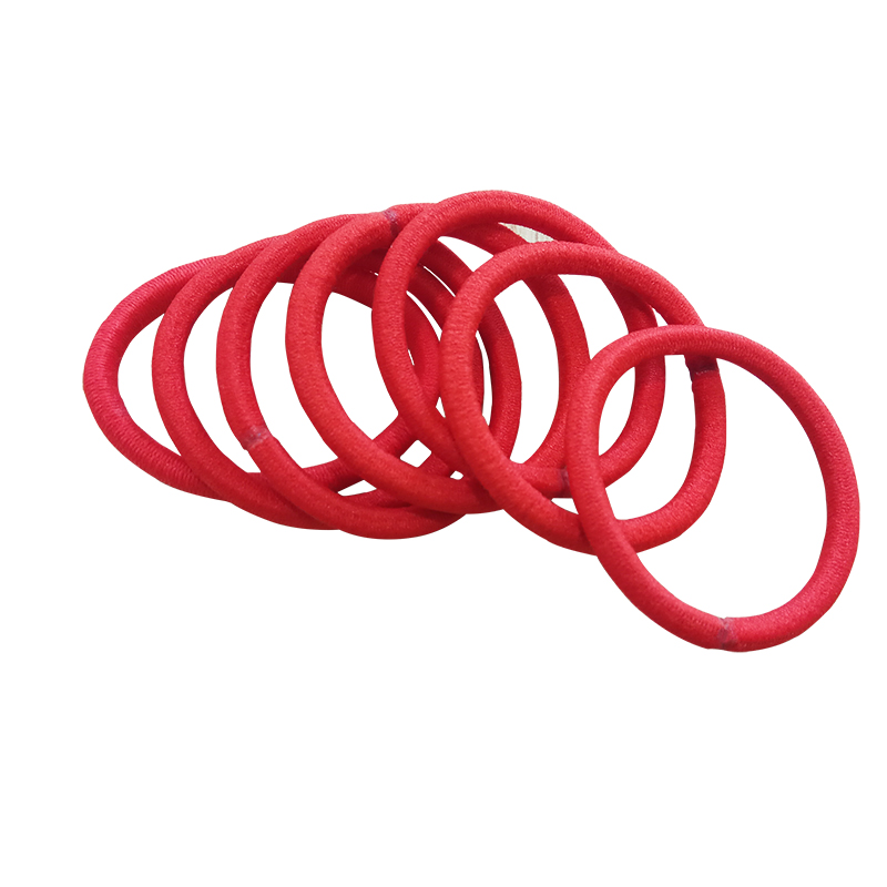 Round elastic hair tie thin hair band for hair accessories